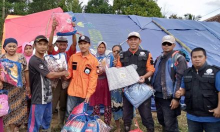 HASMI Bogor-Tanggap Bencana Berikan Bantuan Banjir & Longsor